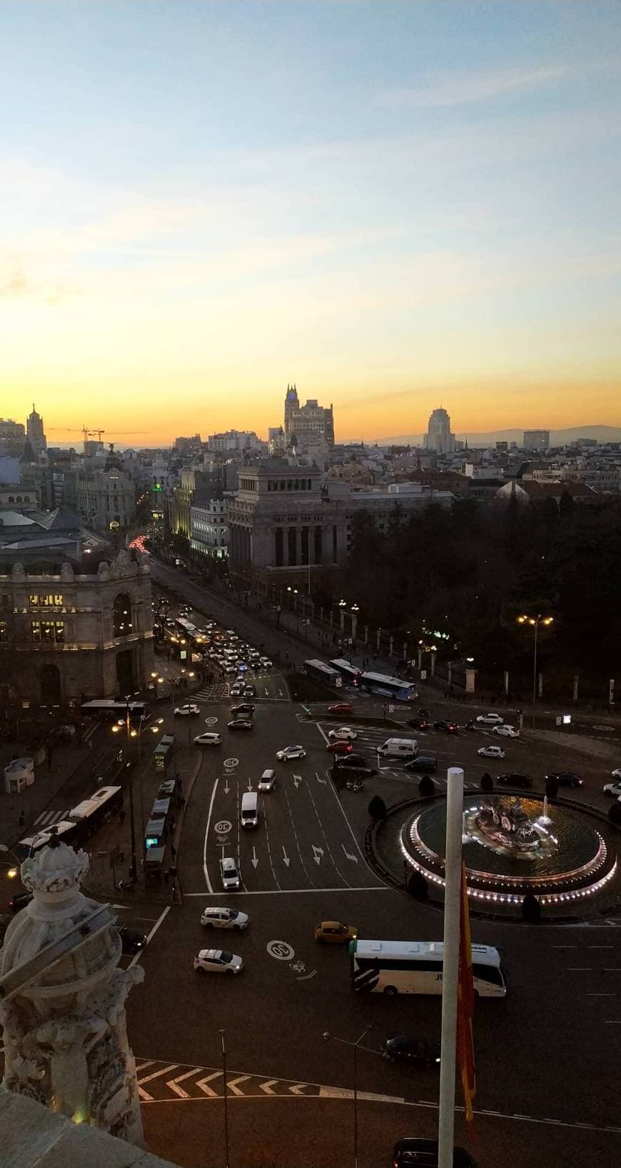 Lugar Mirador Ayuntamiento de Madrid