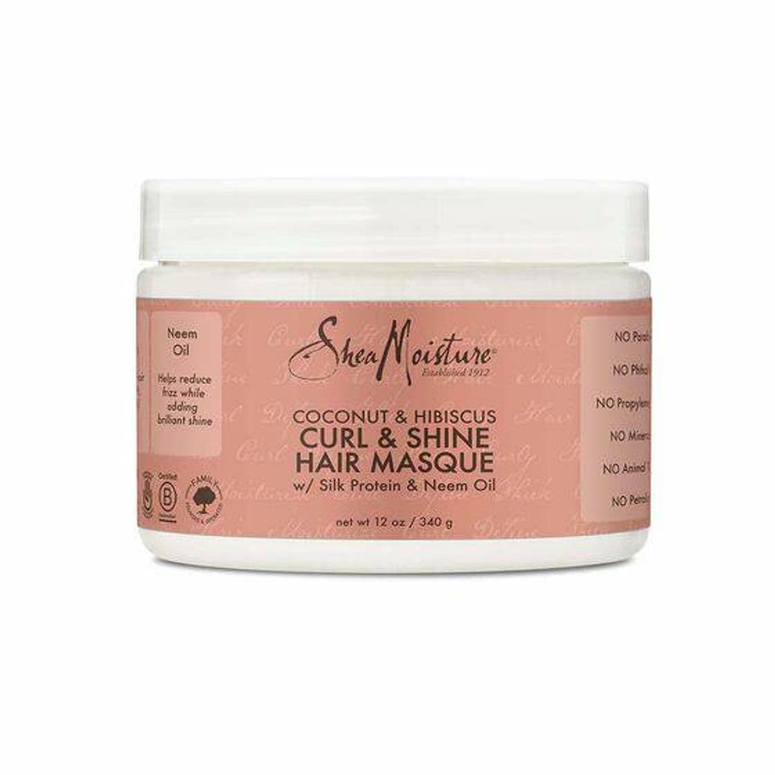 Fashion Hair masque | Coconut & Hibiscus Curl & Shine Hair Masque