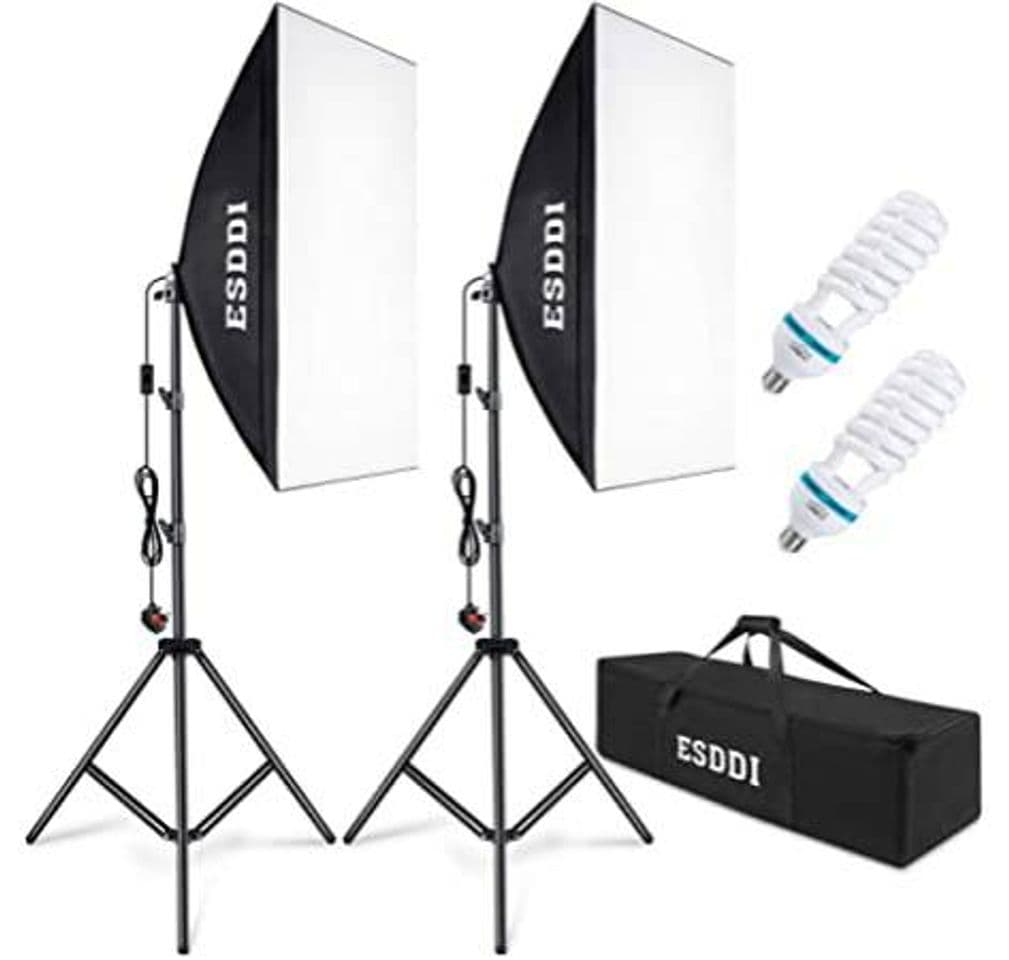 Fashion ESDDI Softbox Photography Lighting Kit

