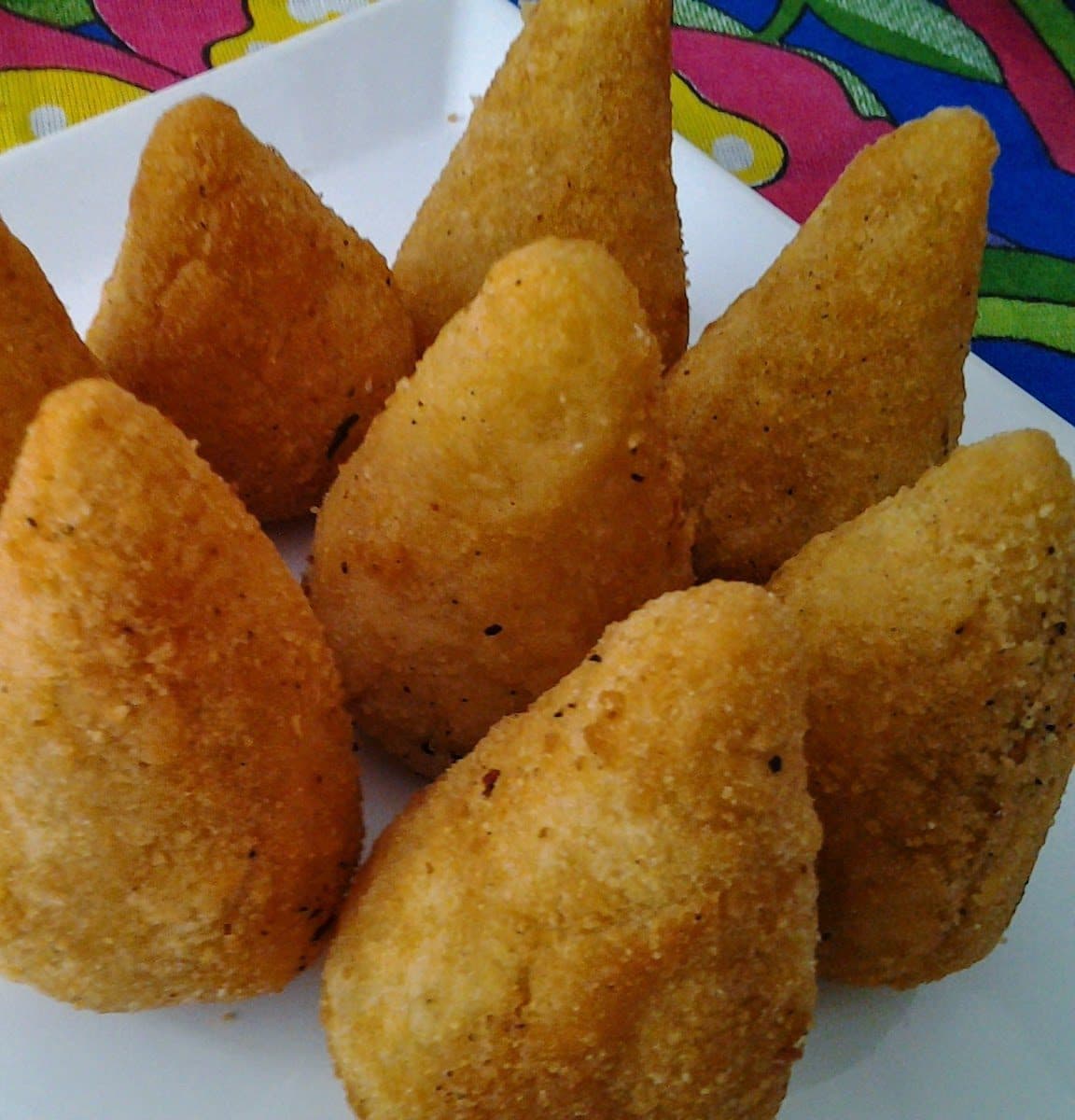 Fashion Coxinha de frango caseira