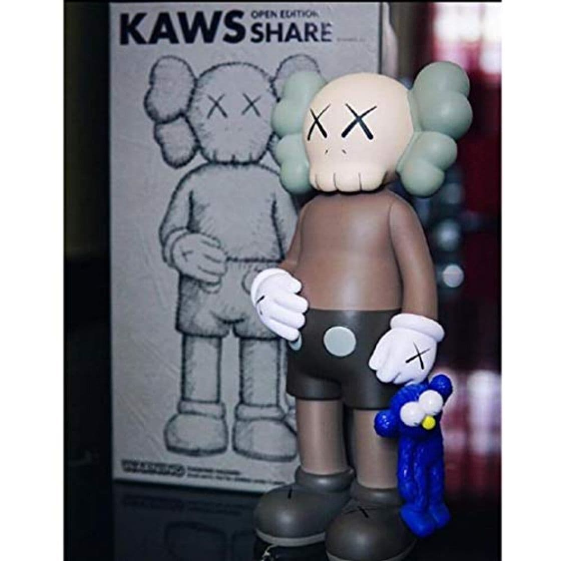 Producto Luck7DZ KAWS con la Figura de acción de los niños Figura muñeca