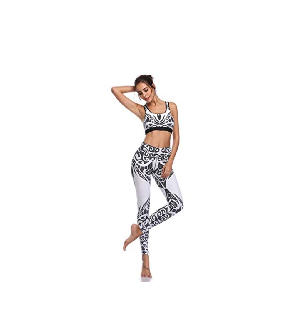 Producto GFDHGT Yoga Set Fitness Sports Women Suit Push Up Leggings de Yoga