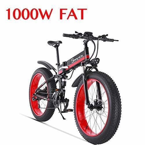 Producto 1000W Bicicleta eléctrica para Hombre Mountain Mountain Ebike 21 Velocidades 26 Pulgadas