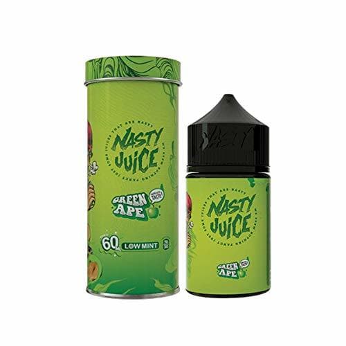 Place Nasty Juice E-Liquid Vapeado Zumo bajo Menta 70/30 VG/Pg 0mg 60 Ml