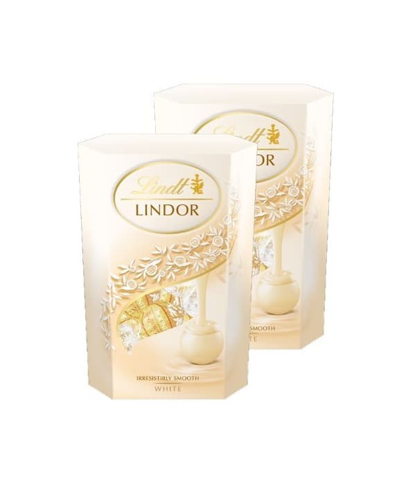 Producto Lindt Lindor White Chocolate Truffle Cornet Box