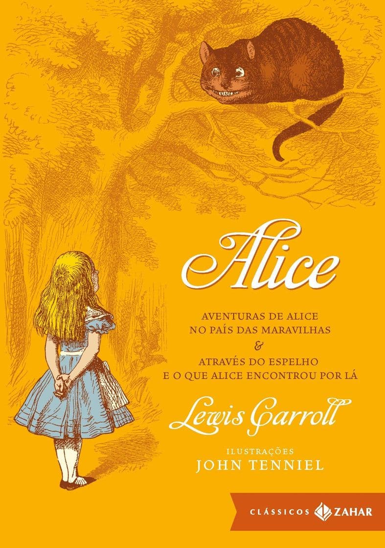 Book Alice através do espelho e o que ela encontrou lá