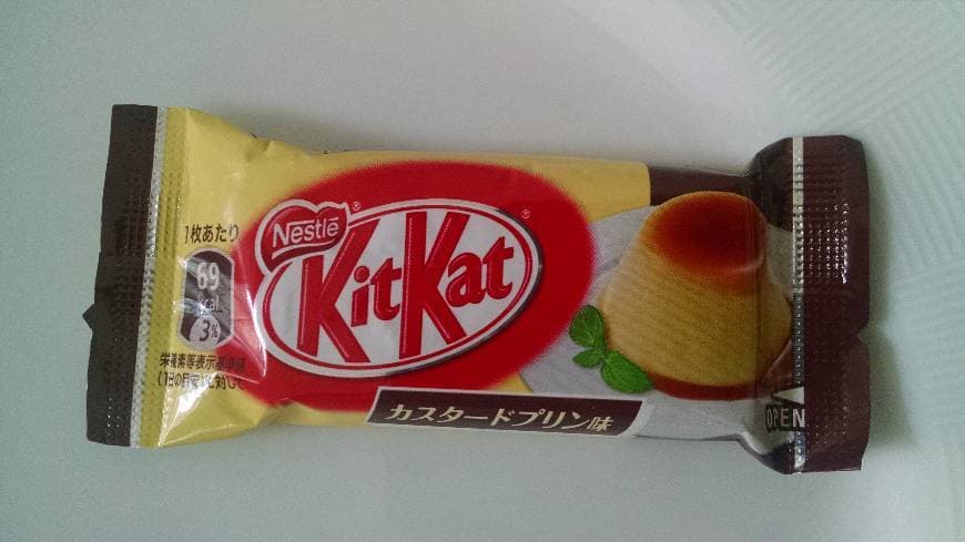 Moda Kit Kat (pudim de leite) 