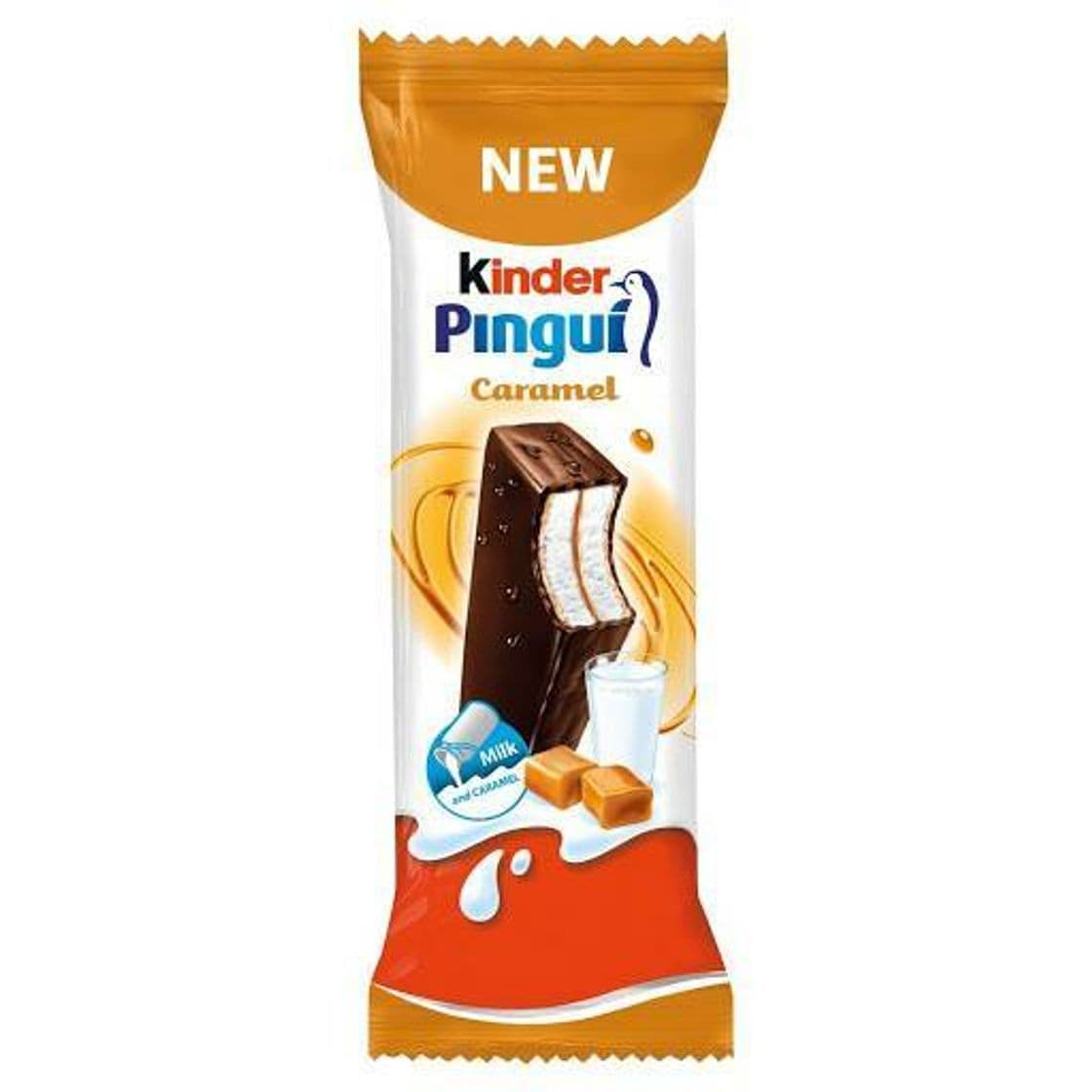 Moda Kinder Pingui Caramel