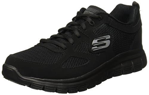 Fashion Skechers Burns 52635-bbk, Zapatillas para Hombre, Negro