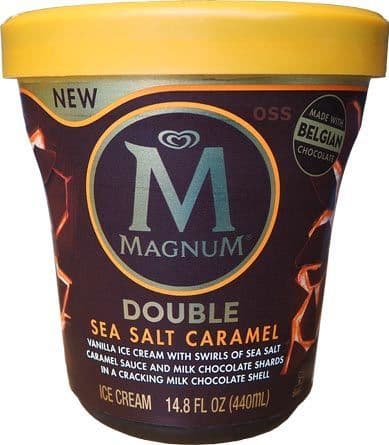 Product Magnum double sea salt caramel tub