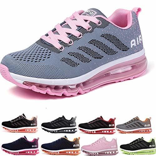 Fashion Air Zapatillas de Running para Hombre Mujer Zapatos para Correr y Asfalto