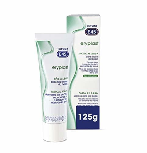 Beauty Eryplast Lutsine E45 Pasta al Agua Crema Pañal Bebé