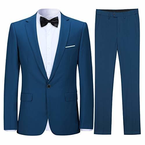 Producto Trajes para Hombre Chaquetas de Traje de Esmoquin de Boda Slim Fit