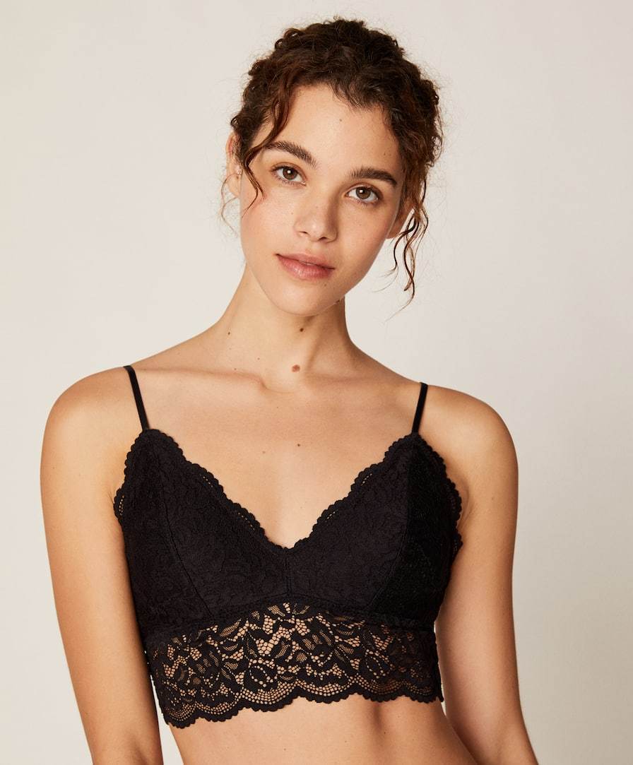 Product Bralette crochet lace Oysho