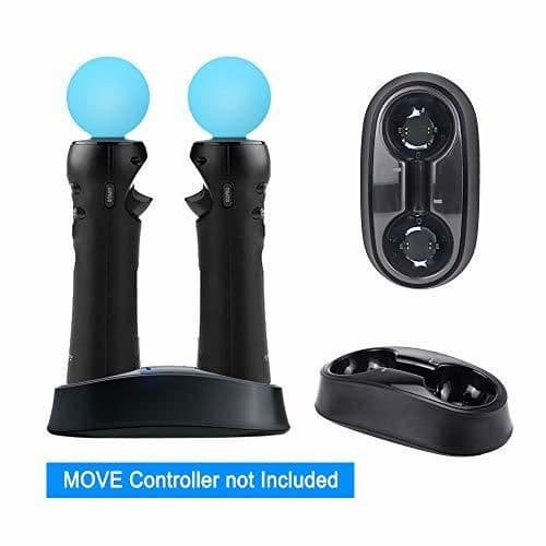 Electronic YOUSHARES muelle de carga dual para el regulador de PlayStation Move, la