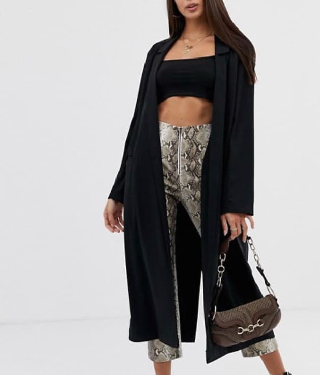 Product ASOS DESIGN soft duster coat