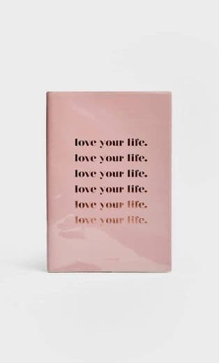 Producto Planner rosa- love your life