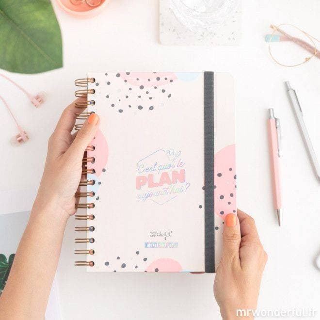 Producto Mr Wonderful 2019/20 Diario - Agenda Clásica "¿Qué hacemos hoy?"