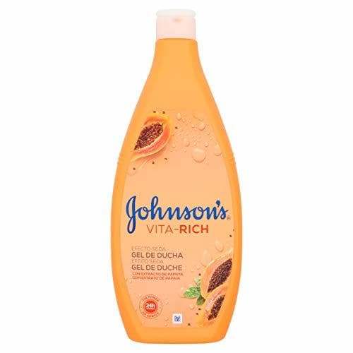 Beauty Johnson's - Gel de ducha Vita-Rich efecto seda con extracto de Papaya