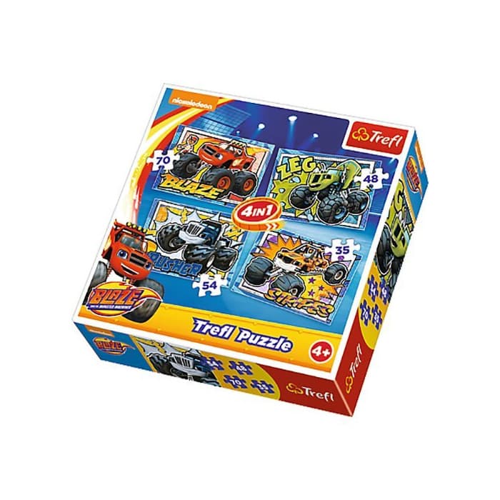 Producto Puzzle Blaze i jego przyjaciele 4w1