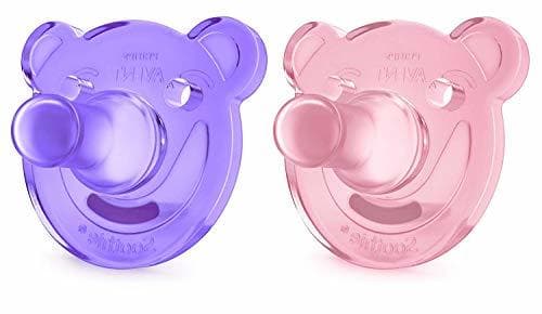 Product Philips Avent Soothie - Pack de 2 Chupetes calmantes de silicona médica