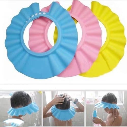 Place Gorro para Ducha/Baño Suave para Niños para Lavarse el Cabello sin Irritarse