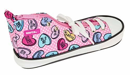 Producto Safta- Manualidades/Escolares Unisex Adulto Estuche portatodo Bota Sweet Heart Pink' 841927-500 zapat.