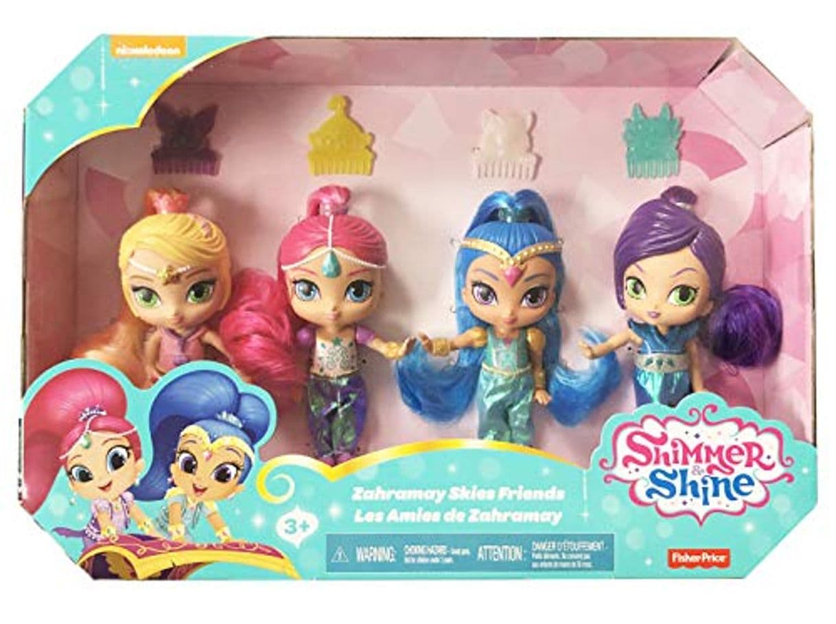 Producto Fisher-Price Shimmer y Shine 4 Muñecas con Shimmer