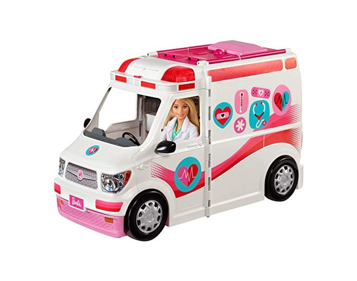 Producto Barbie Ambulancia Hospital 2 en 1, accesorios de muñecas