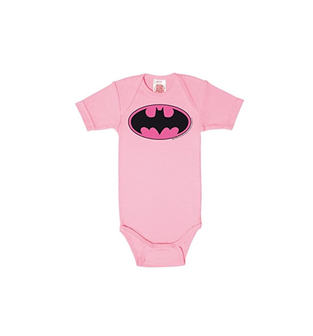 Producto Logoshirt Body para bebé Batman Logotipo Rosa - DC Comics - Batman