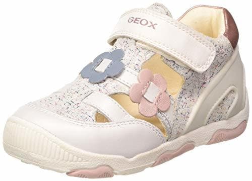 Producto Geox B New Balu' Girl B, Sandalias de Punta Descubierta para Bebés,