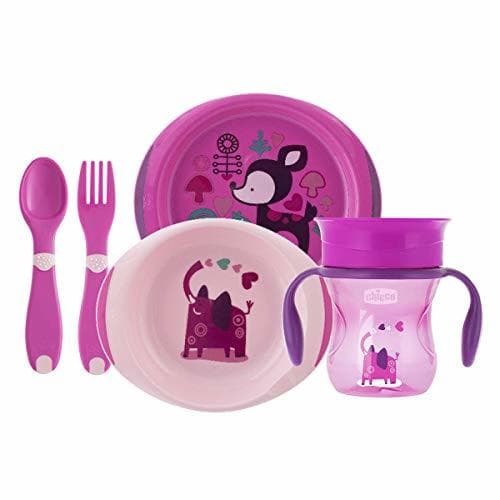 Product Chicco - Set completo comida, incluye platos