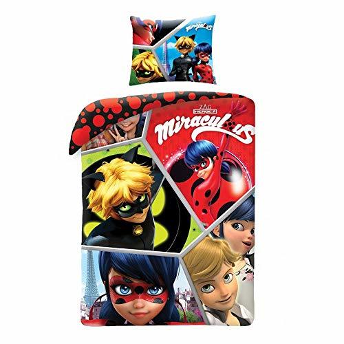 Producto Ladybug Miraculous Team - Juego de Funda nórdica y Funda de Almohada