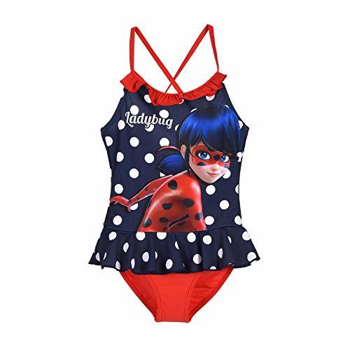 Producto Ladybug Niñas Traje De Baño Una Pieza