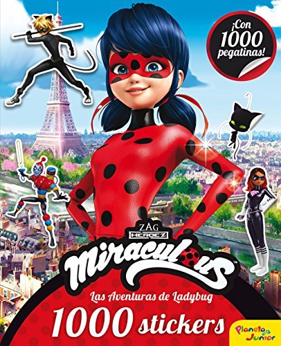 Libro Miraculous. Las aventuras de Ladybug. 1000 stickers (Prodigiosa-Miraculous)