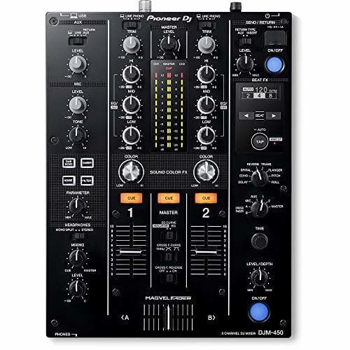 Electronic Pioneer DJM-450 Mesa de Mezclas 2 Canales