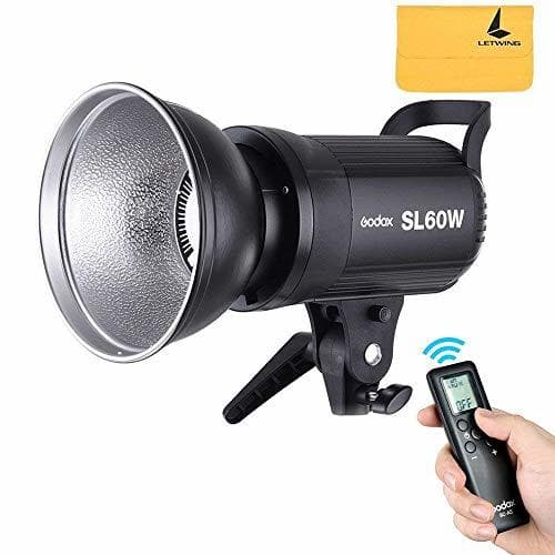 Electrónica Godox SL-60W 60Ws 5600 ± 300K Versión Blanca LED Video Light Studio