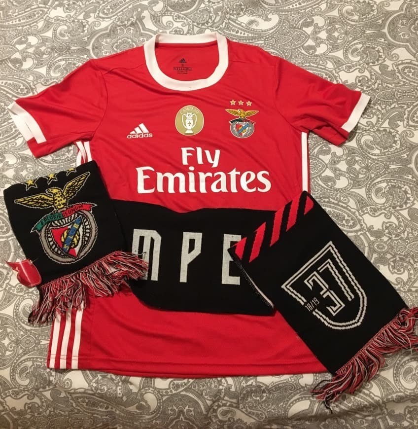 Fashion Camisola SL Benfica + Cachecol