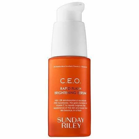 Beauty Domingo Riley CEO rápido flash Brightening Serum tamaño completo