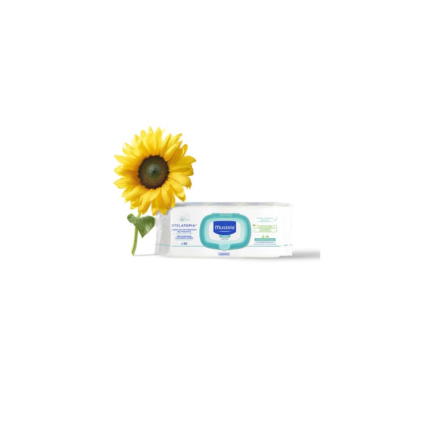 Producto Mustela STELATOPIA® Toalhetes de Limpeza Relipidantes