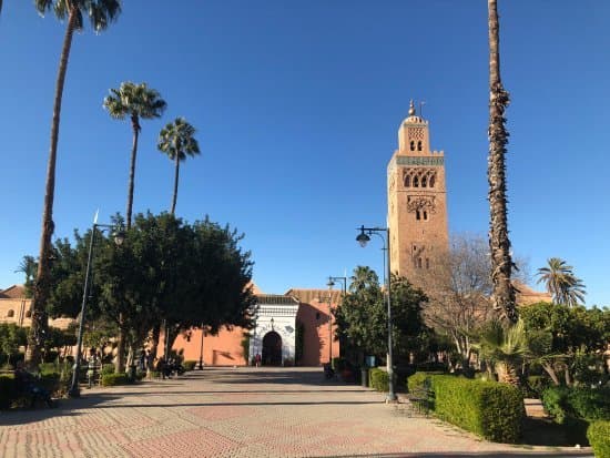 Place Koutoubia Mosque