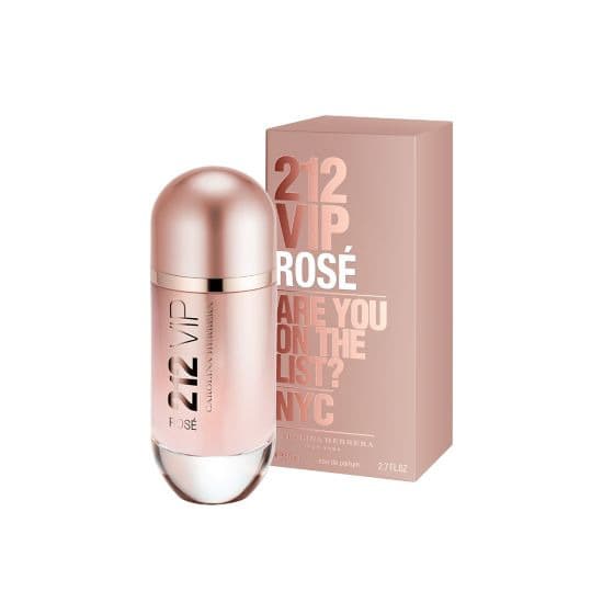 Belleza Carolina Herrera 212 Vip Rosé Agua de Perfume Vaporizador