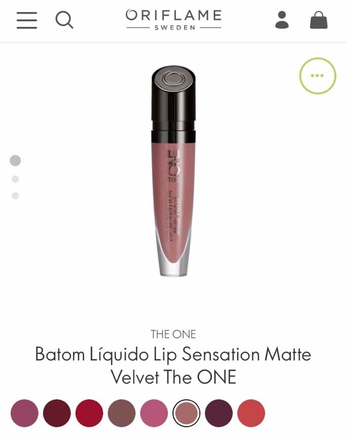 Product Batom Líquido Lip Sensation Matte Velvet The ONE