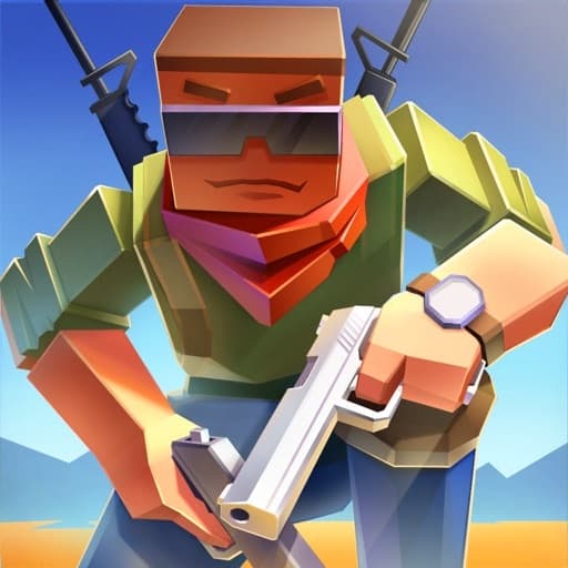 App Pixel Combat: Jogo de Zumbi