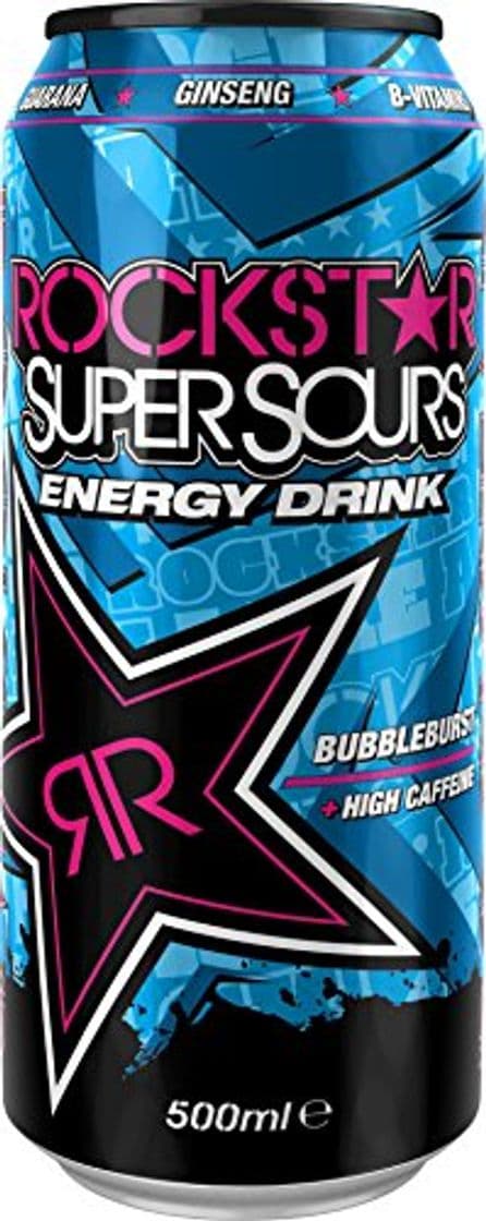 Product Rockstar Energy Drink Súper Sours Bubbleburst 500ml