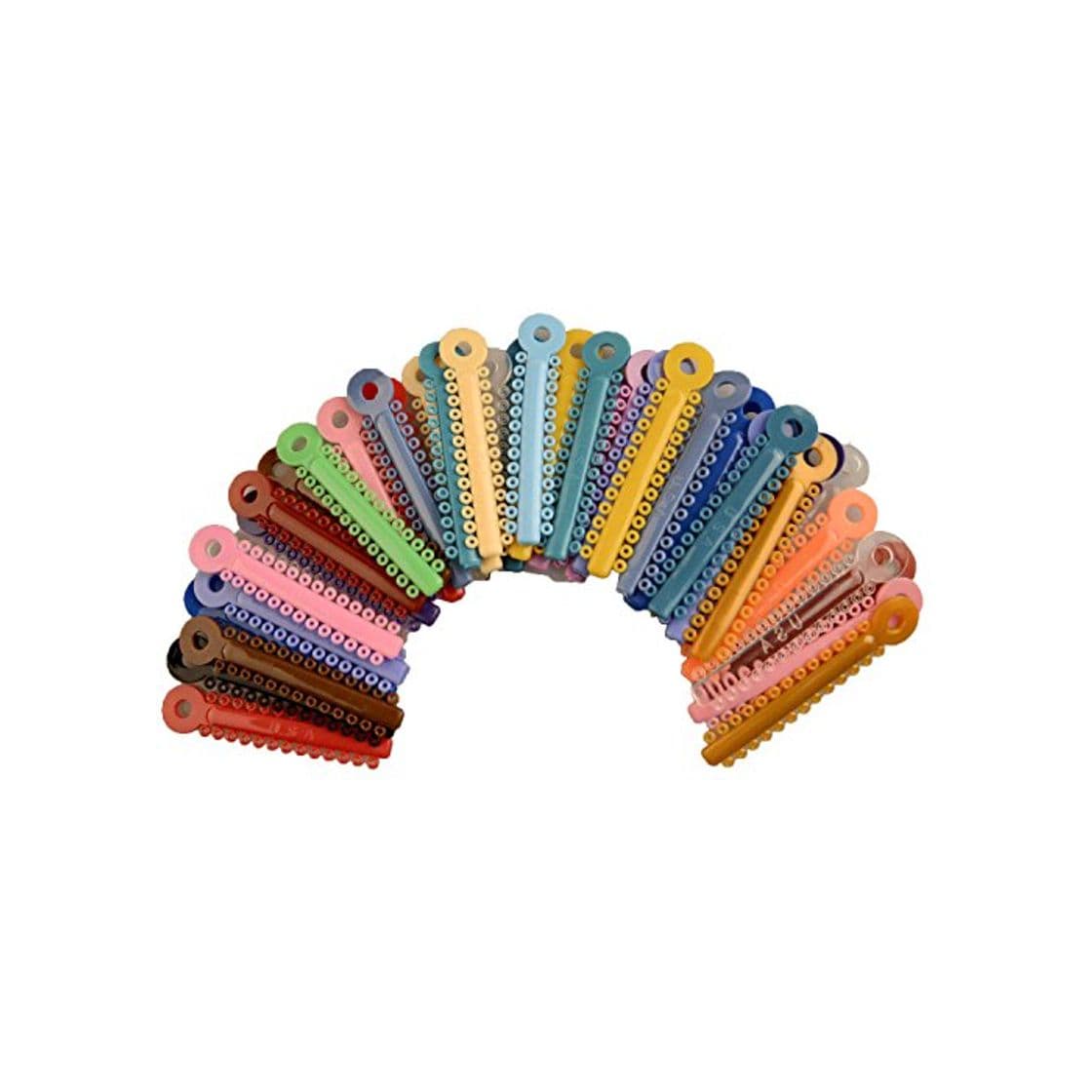 Product AZDENT®Multicolored ligaduras dentales ortopédicas 1014 Piezas