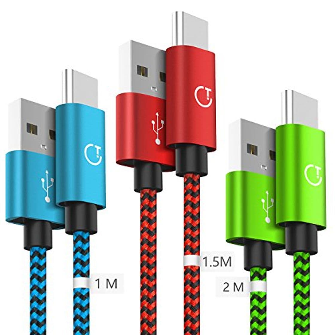 Product Gritin Cable USB C, 3-Pack [1M