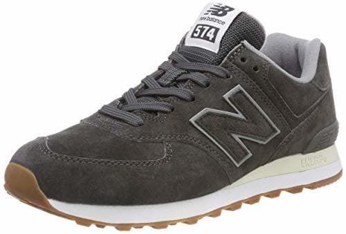 Place New Balance 574, Zapatillas para Hombre, Gris