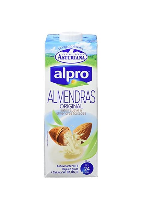 Producto Alpro Central Lechera Asturiana Bebida de Almendra Sin Azúcar - Paquete de