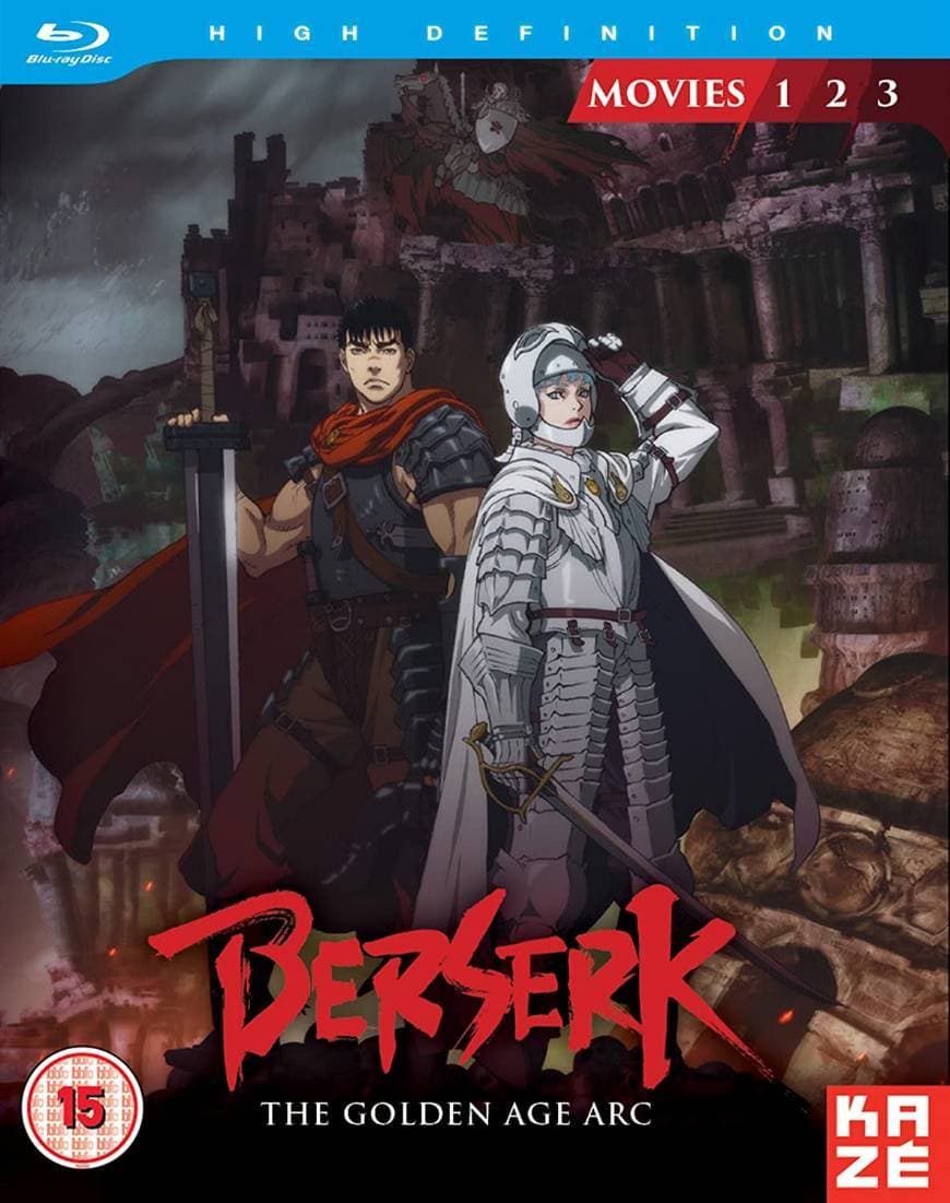 Serie Berserk: The Golden Age Arc - triology

